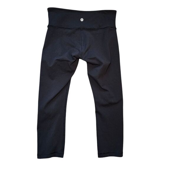 Lululemon Wunder Under Crop 22" - Black - Picture 4 of 9